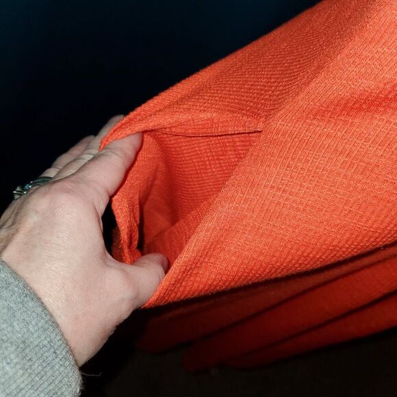 NWOT Torrid Sweetheart Neckline Fit & Flare Dress - Size 0 (L/12) - Burnt Orange - Picture 5 of 10